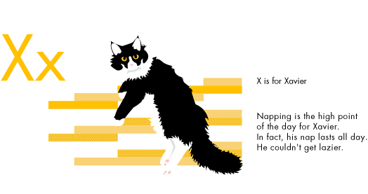 X is for Xavier